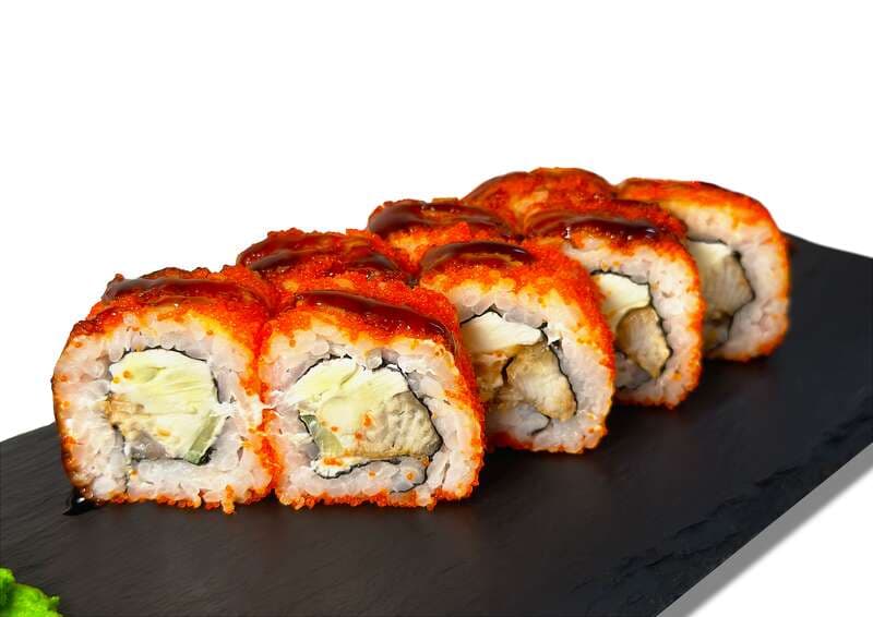 Калифорния с угрем